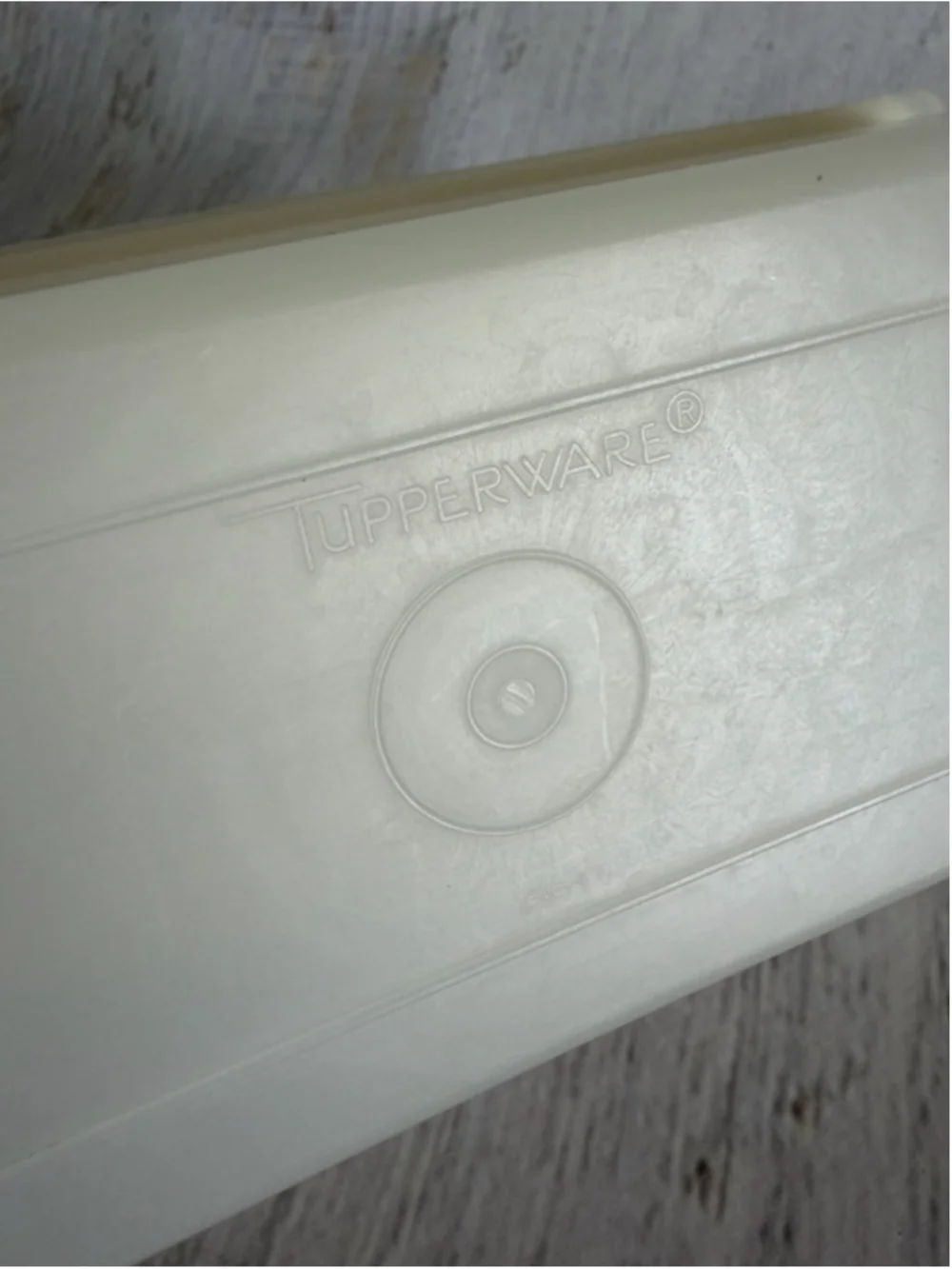 Tupperware White One Size Velveeta Storage Container - Picture 2 of 4